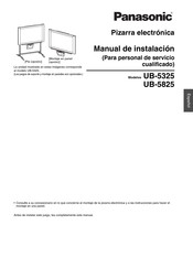 Panasonic UB-5825 Manual De Instalación