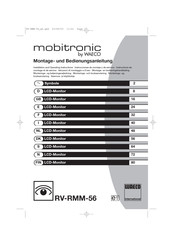 Waeco mobitronic RV-RMM-56 Instrucciones De Montaje Y De Servicio