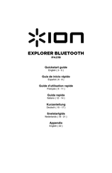 ION Audio Explorer Bluetooth iPA23B Guia De Inicio Rapido