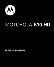 Motorola S10-HD Guia De Inicio Rapido