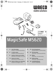 Waeco MagicSafe MS620 Instrucciones De Montaje Y D’uso