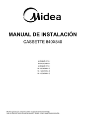 Midea MI-112Q4/DHN1-D Manual De Instalación