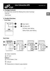 FSP FP 400 Manual De Instrucciones