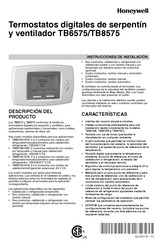 Honeywell TB6575 Instrucciones De Instalación