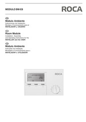 Roca BM-E8 Instrucciones De Instalación, Montaje Y Funcionamiento