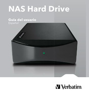 Verbatim NAS Hard Drive Guia Del Usuario