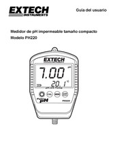 Extech Instruments PH220 Guia Del Usuario