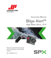 SPX Johnson Pump Bilge Alert Manual De Instrucciones