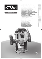 Ryobi RRT1600 Traducción De Las Instrucciones Originales