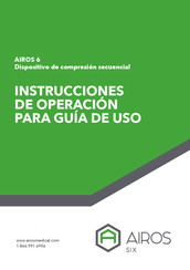 AIROS Medical 6 Instrucciones De Operación