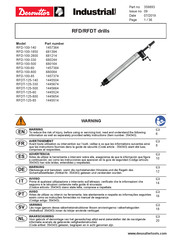 Desoutter RFD-100-60 Manual De Instrucciones