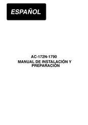 JUKI AC-172N-1790 Manual De Instalación