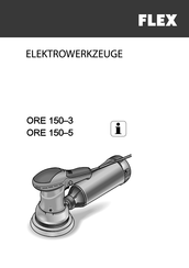 Flex ORE 150-3 Instrucciones De Funcionamiento Originales