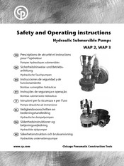 Chicago Pneumatic WAP 2 Instrucciones De Seguridad Y De Funcionamiento