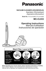 Panasonic MC-CL933 Instrucciones De Operación