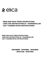 ELICA EHI648BL Manual De Instrucciones