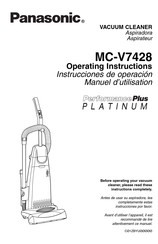 Panasonic MC-V7428 Instrucciones De Operación