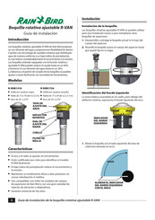 Rain Bird R-VAN Serie Guia De Instalacion