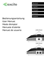 Excite iSpectrum Manual De Usuario