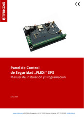 Trikdis FLEXi SP3 Manual De Instalación Y Programación