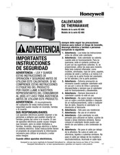 Honeywell HZ-850 Serie Importantes Instrucciones De Seguridad