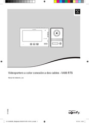 SOMFY V400 RTS Manual De Instalacion Y Uso