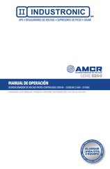 Industronic AMCR-5206 Manual De Operación