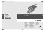 Bosch GSS 23 AE Professional Manual Original