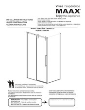 MAAX NEBULA DOORS Guia De Instalacion