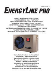 Hayward ENERGYLINE PRO Manual De Instalación E Instrucciones