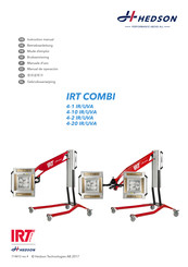 Hedson IRT COMBI 4-20 IR/UVA Manual De Operación