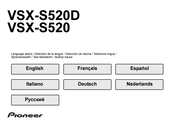 Pioneer VSX-S520D Manual De Instrucciones