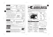 Koshin AGRO-MATE PGH-50 Operación Manual