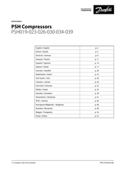 Danfoss PSH034 Manual De Instrucciones