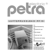 Petra electric Perlfit PF 15 Instrucciones De Manejo