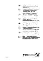 Pfannenberg DTD Serie Instrucciones De Instalacion Y De Uso