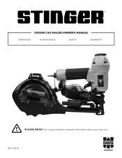 Stinger CN100B Manual Del Propietário