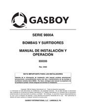 Gasboy 9853AX Manual De Instalación Y Operación