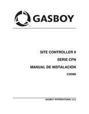 Gasboy SITE CONTROLLER II CFN Serie Manual De Instalación