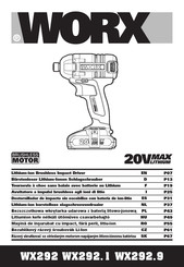 Worx WX292 Manual Original