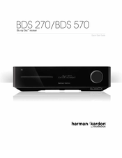 Harman Kardon BDS 270 Guia De Inicio Rapido