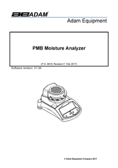 Adam Equipment PMB 202 Manual Del Operador