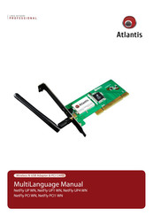 Atlantis NetFly PCI1 WN Manual De Instrucciones