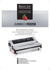 Magic Vac PROFESSIONAL JUMBO 30 Instrucciones De Uso