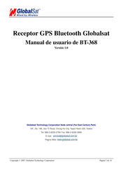 Globalsat BT-368 Manual De Usuario