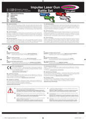 Jamara Impulse Laser Gun Battle Set Manual De Instrucciones