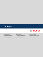 Bosch VLS 3132 H Funcionamiento Inicial