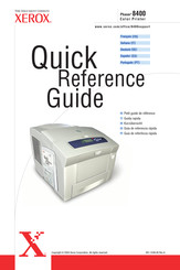 Xerox Phaser 8400 Guía De Referencia Rápida