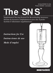 Medela The SNS 00901S Instrucciones De Uso