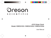Oregon Scientific RMR331ES Manual De Usuario